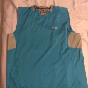Under armour sleeveless shirt!